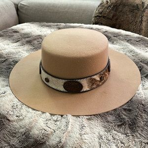 Gigi Pip Dahlia Hat w|Two Bands